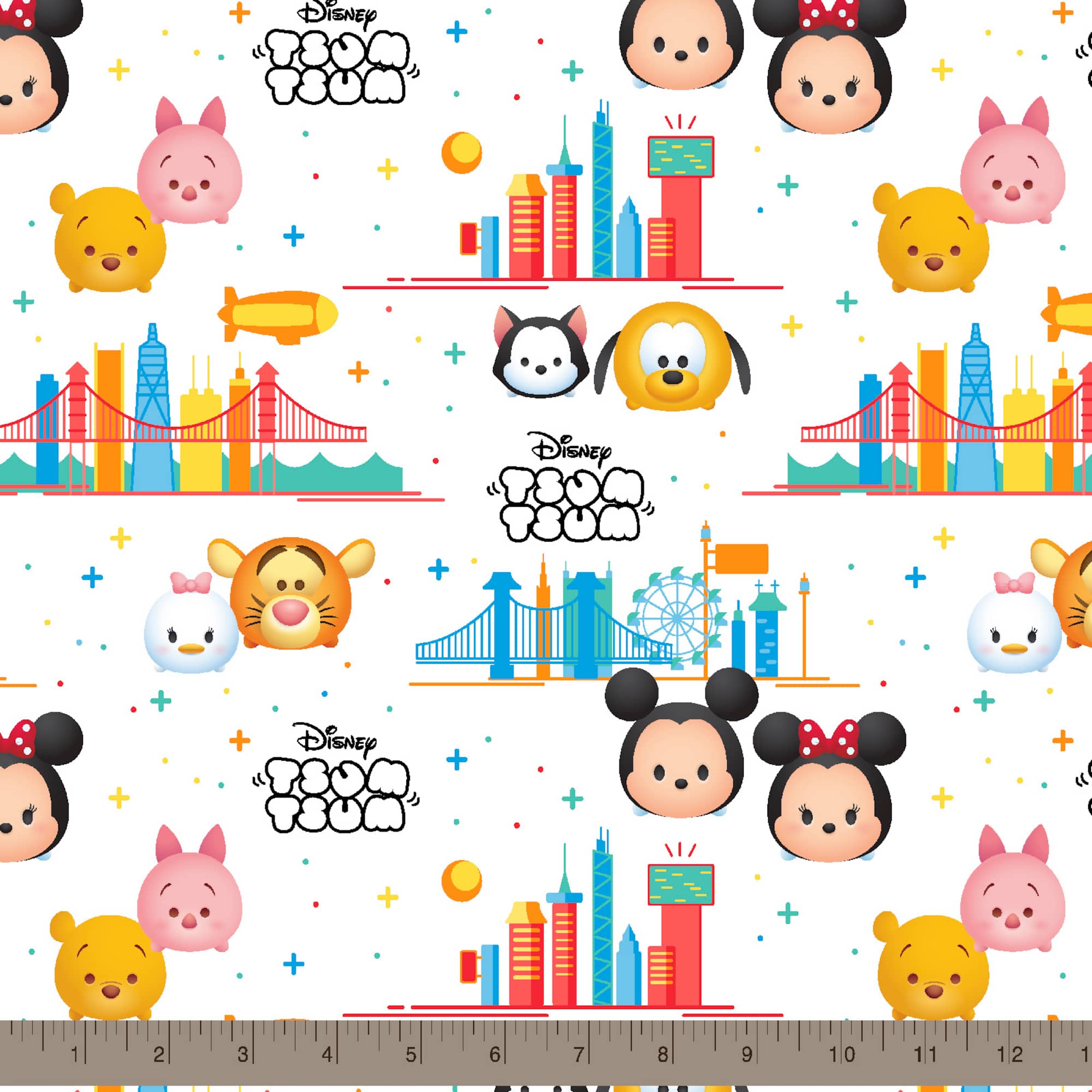 Disney® Tsum Tsum Travel Cotton Fabric